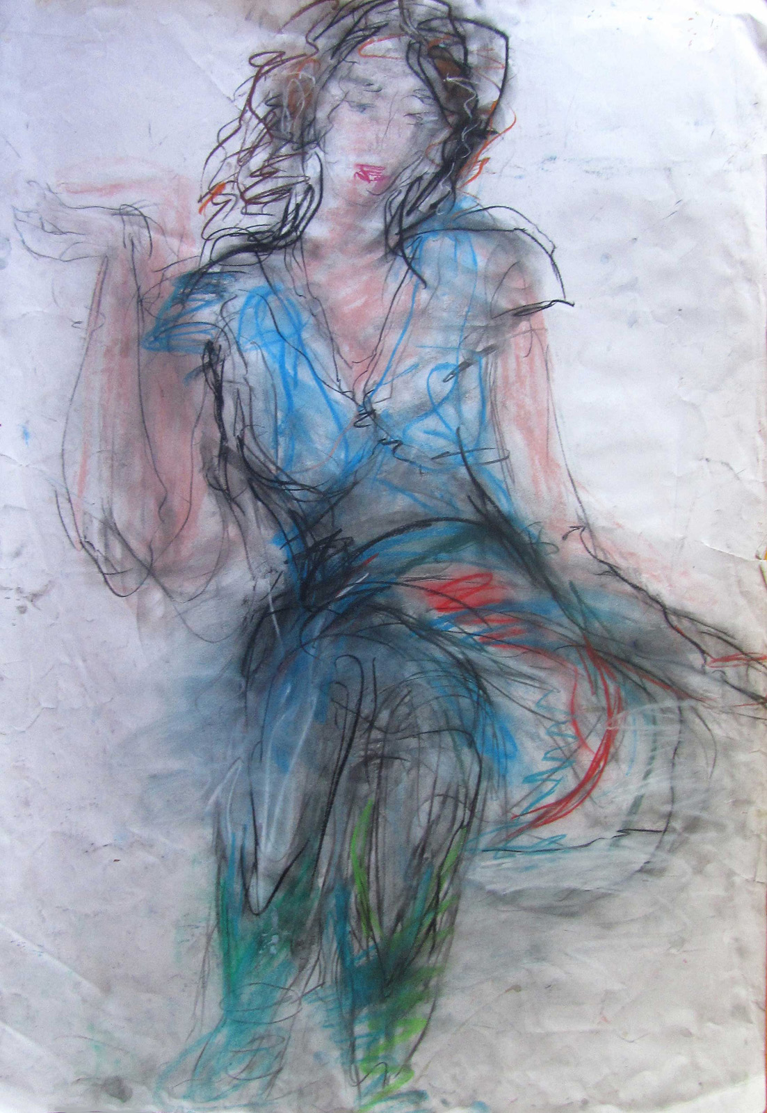 11. Pastels 70-100 cm.