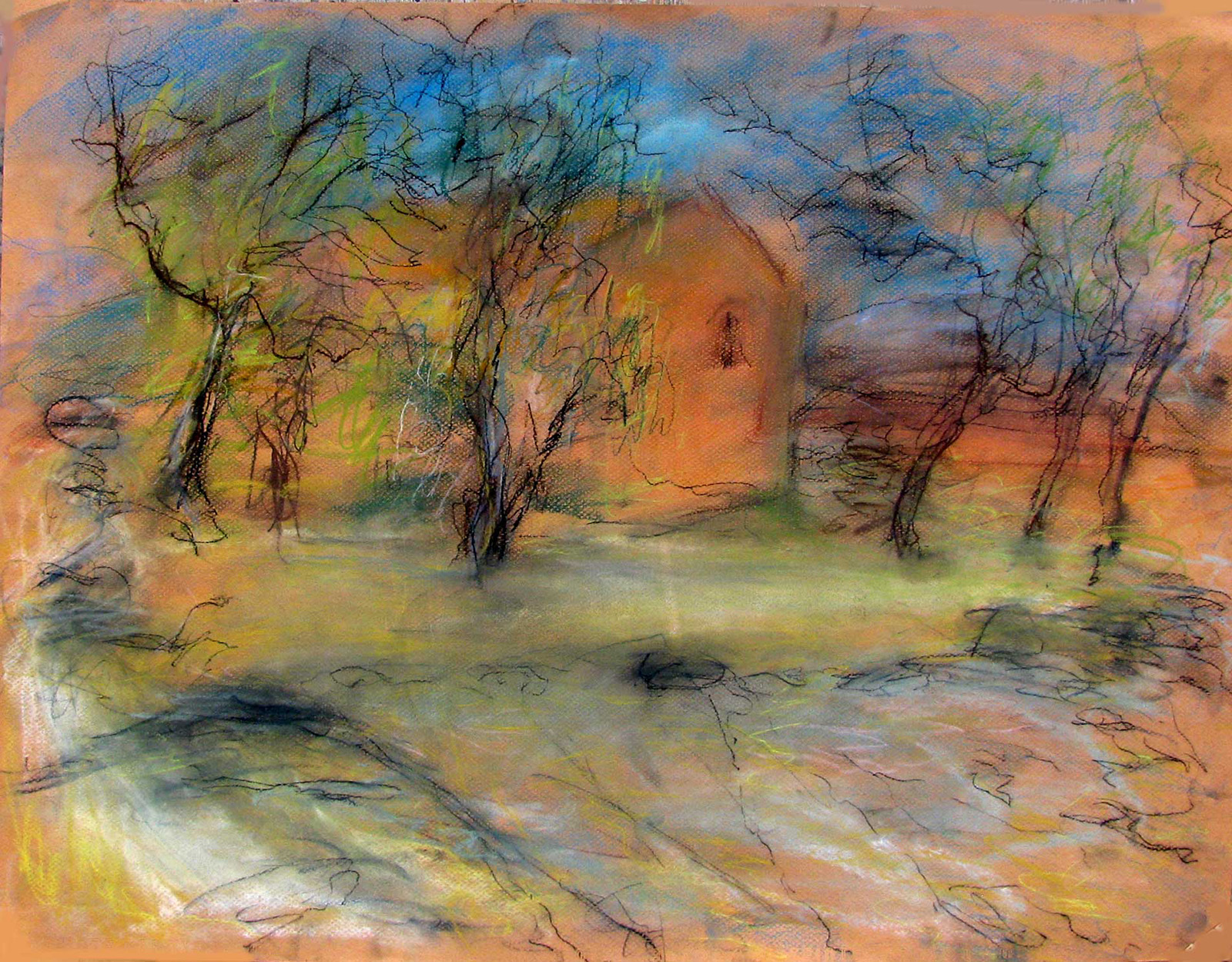 6. Pastels 50-65 cm.